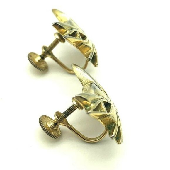 Vintage Signed Cat Earrings- 1961 - Picture 5 of 5